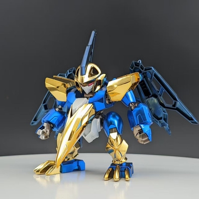 异星电镀 魔神创造传渡 新神龙斗士 天翔丸 新TV 拼装模型 电镀版