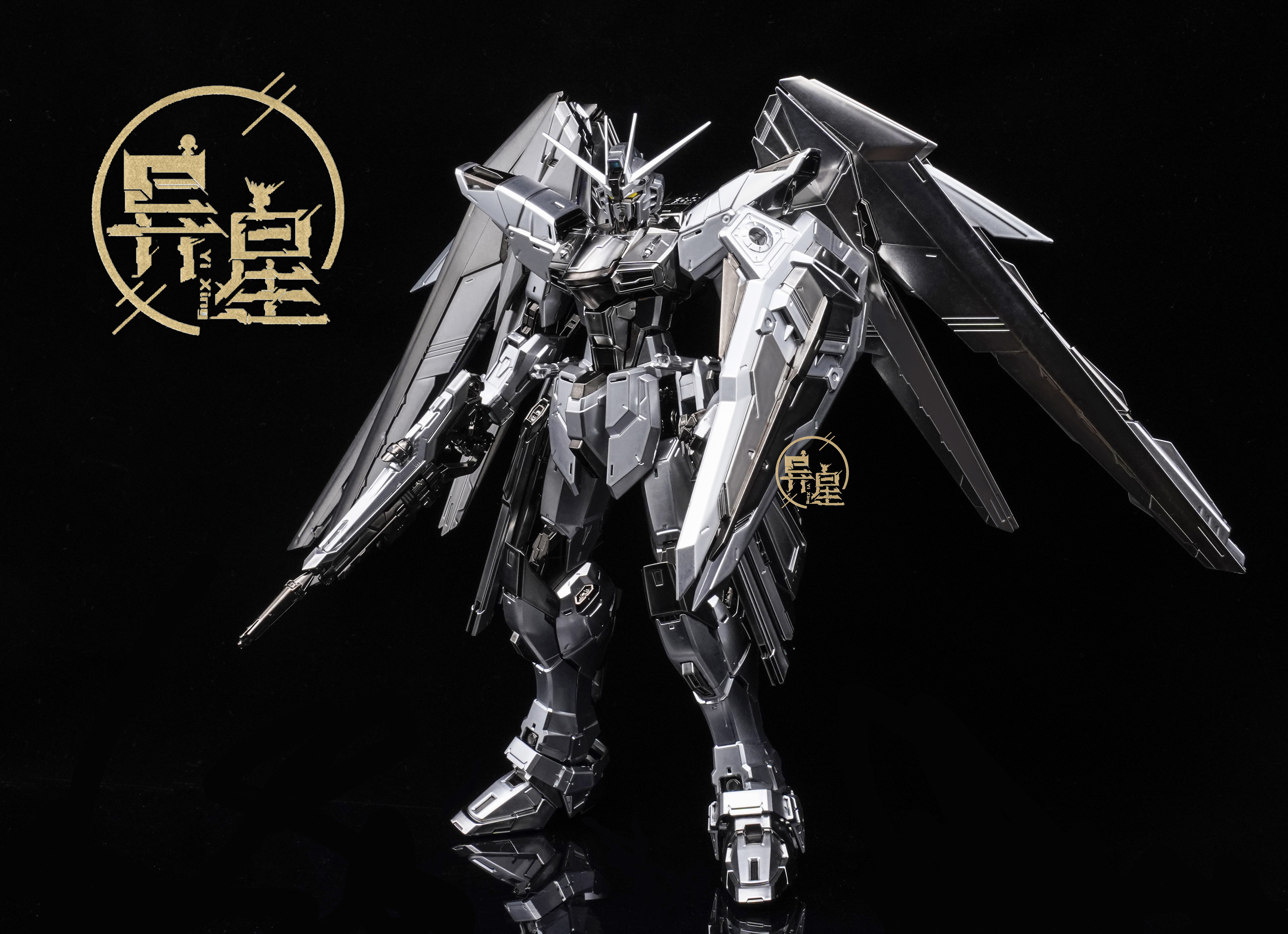 高达基地限定电镀模型