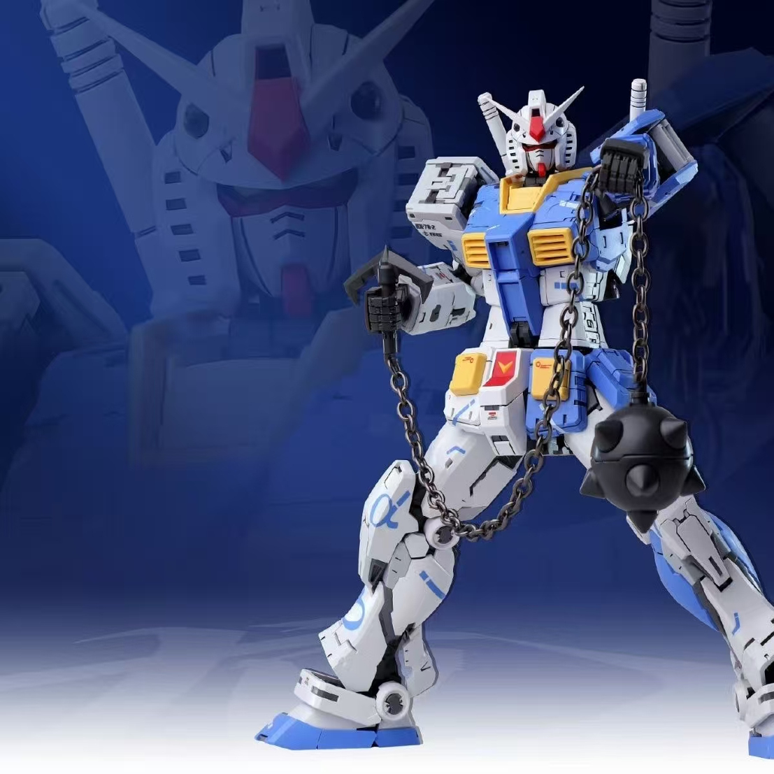 异星电镀 胖虎模型 倍化 九龙阿祖 祖蓝1/100放大版 国产拼装模型