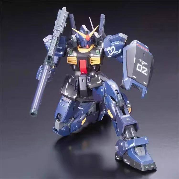 异星电镀 RG 1/144 RX-178 MK-2 Mk-II 泰坦斯 黑兔拼装模型