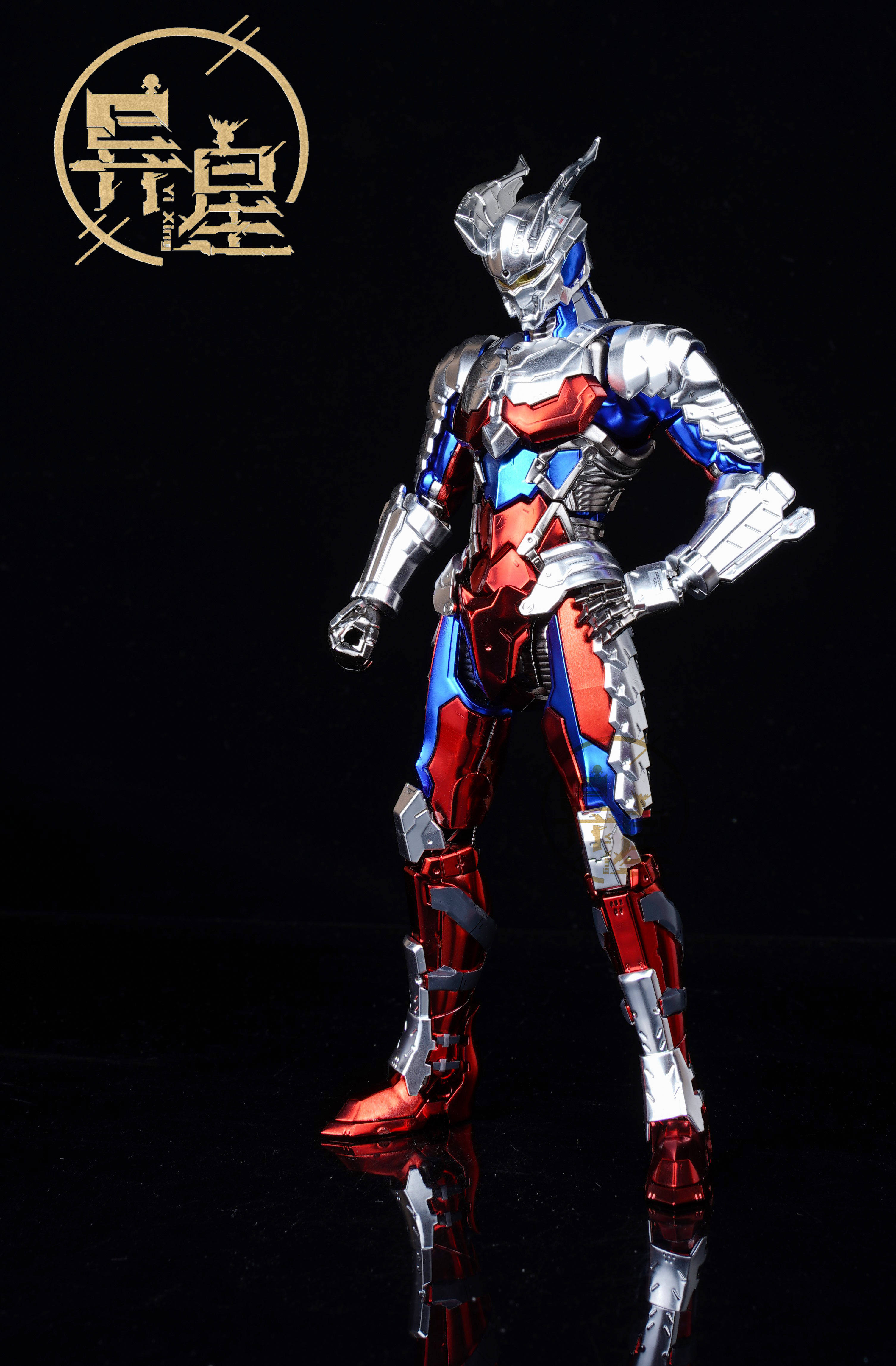 异星电镀  figure-rise 钢铁奥特曼 赛罗装甲 奥特曼电镀版