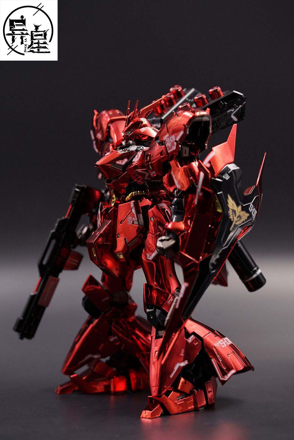 万代rg沙扎比 rg沙扎比电镀版 沙扎比台场限定版 电镀沙扎比