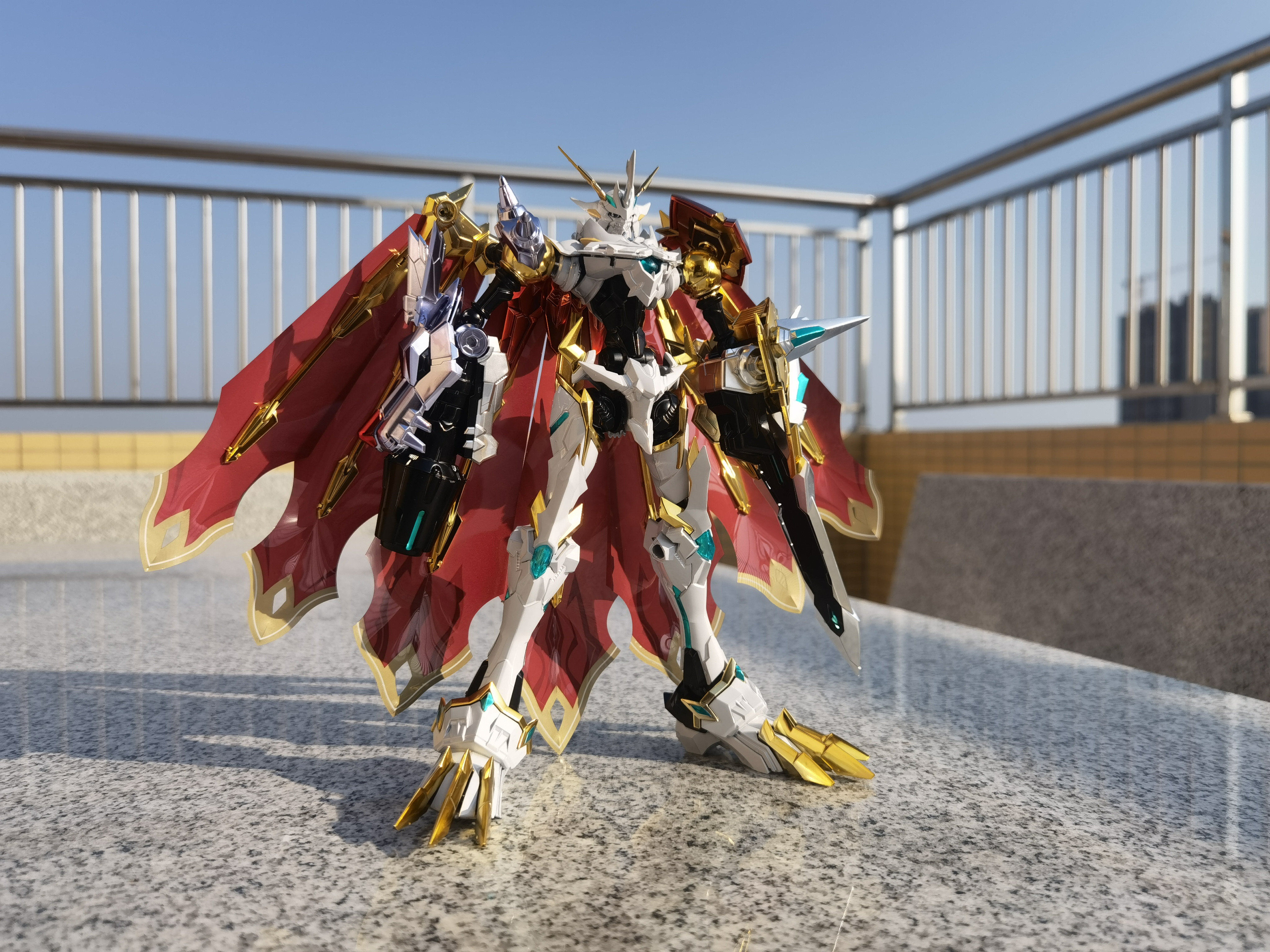 异星电镀 万代frs奥米加兽x抗体 奥米加兽电镀版 数码暴龙电镀