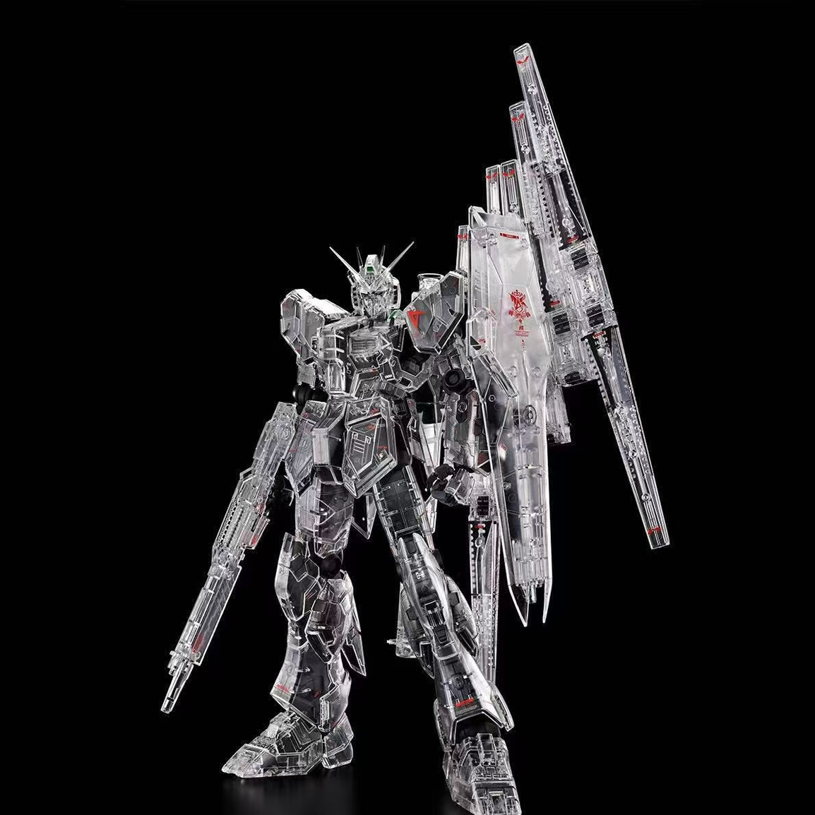 异星电镀 基地限定 MG 牛高达 机械透明 拼装模型