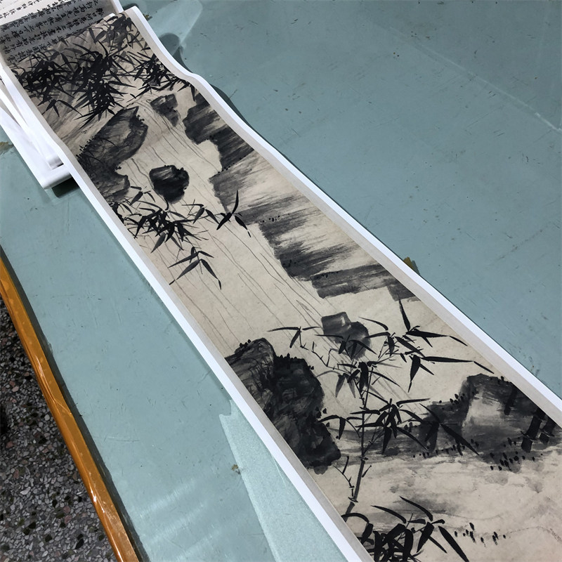 明夏昶淇澳清风图仿古水墨竹子