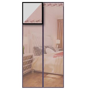 金刚网防蚊子纱门磁性门帘全磁条家用纱窗纱网自动关门免打孔自吸