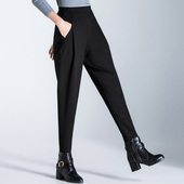 大码 休闲萝卜裤 裤 女秋冬宽松女裤 子加绒哈伦裤 布琳达2026春秋新款