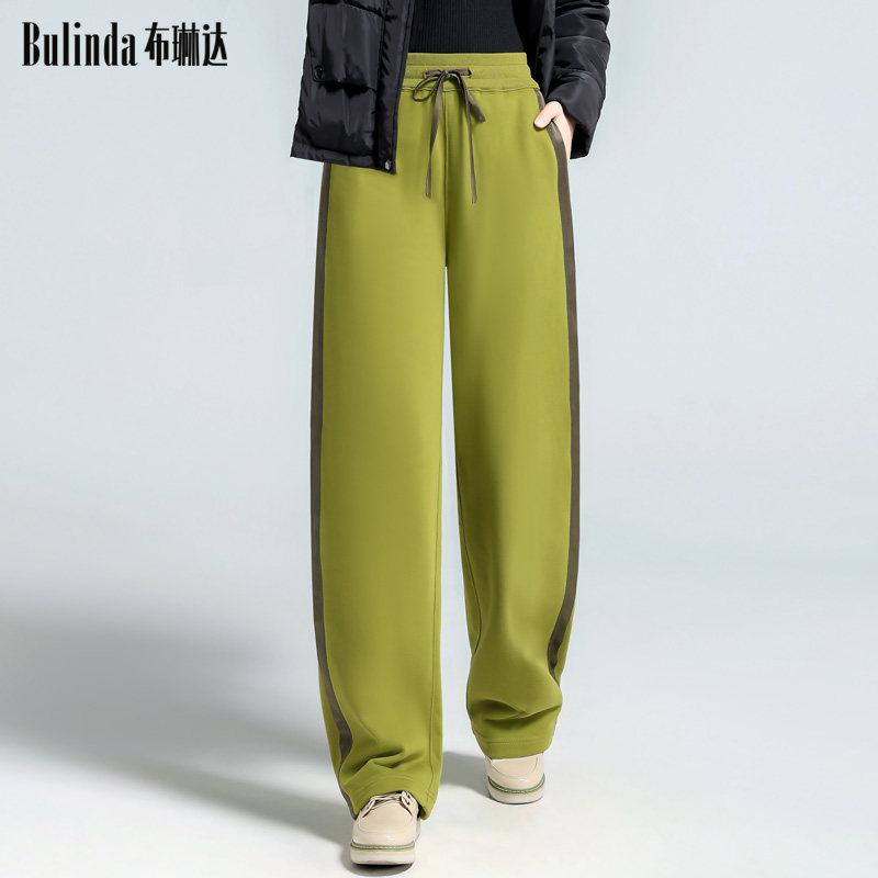 布琳达秋冬长绒棉抓绒保暖窄版阔腿裤女休闲运动卫裤宽松弯刀裤子,女装/女士精品,时尚抓绒裤,淘宝优惠券,粉丝福利购,淘宝优惠卷