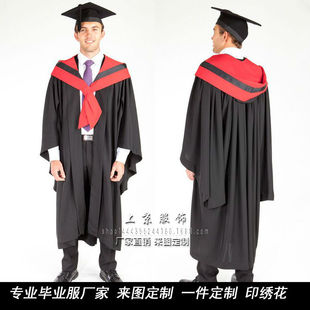 澳洲澳大利亚悉尼科技大学毕业礼服博士服袍工程系来图定制