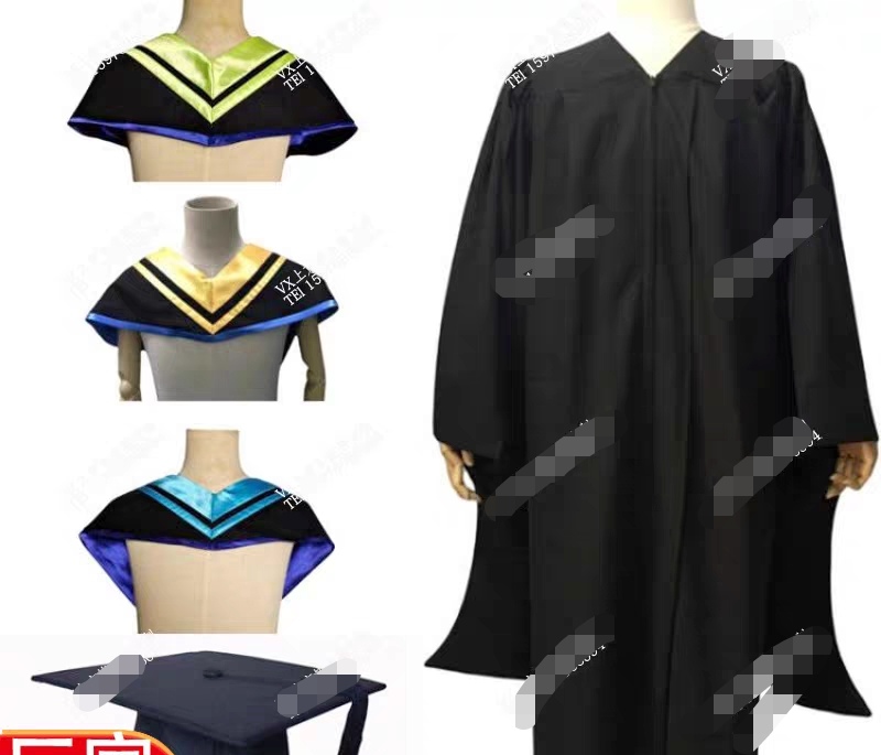 香港城市大学侵会大学毕业服硕士服学士服来图定制