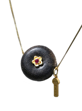 DJY女士沉香项链挂件新品