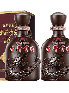 古井贡酒年份原浆献礼版白酒两瓶