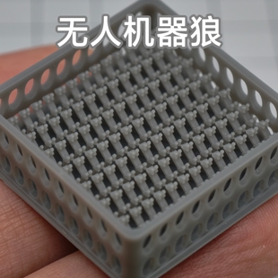 无人作战机器狼 树脂白模 1/350/700船舶舰艇微缩场景模型 SL008