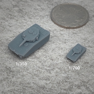 AS21红蜘蛛步战车 树脂白模 1/350/700坦克战车微缩模型 TK073