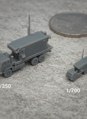 爱国者控制站ECS 树脂白模 1/350/700坦克战车微缩模型 TK183