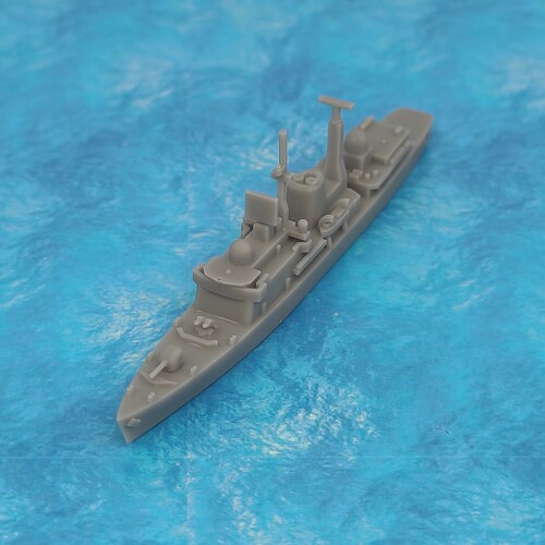 42型驱逐舰 树脂白模 1/700/2000比例 船舶舰艇模型 WS013