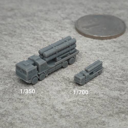 红旗22防空导弹 树脂白模 1/350/700坦克战车微缩模型 TK240