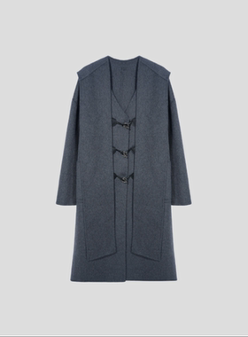 S5F56012冬季宽松保暖秋冬气质毛呢大衣 6012