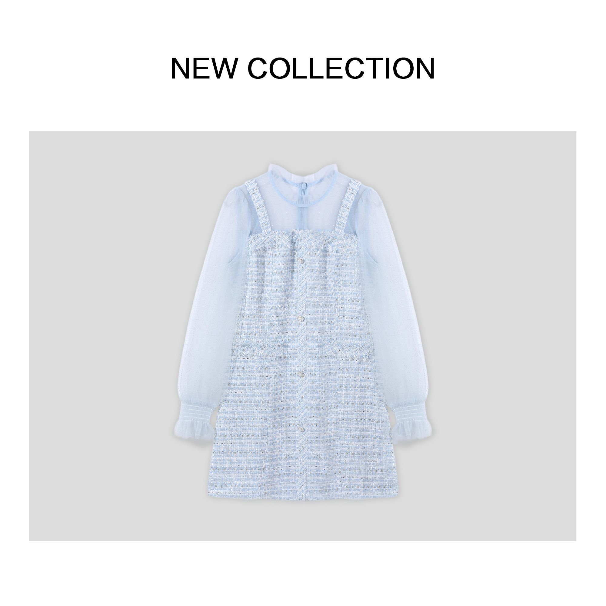 气质淑女风新款早秋连衣裙 L5516006B