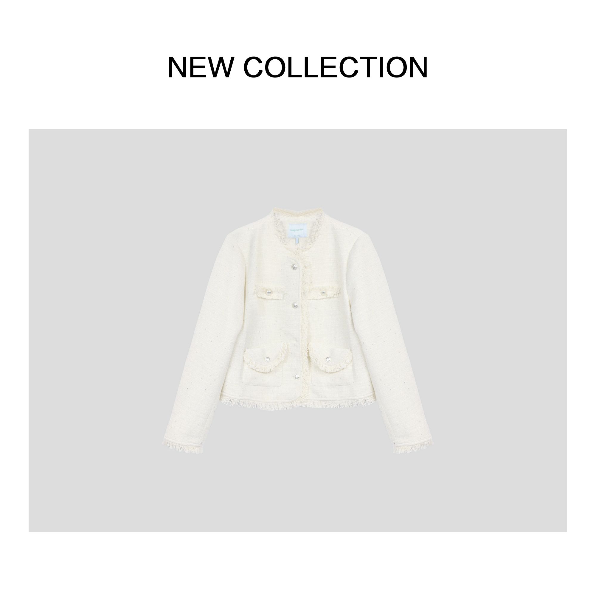 新款时尚小香风外套 W1518011B