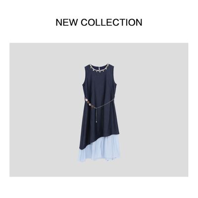 时尚气质休闲网红连衣裙 L1528193B-8193