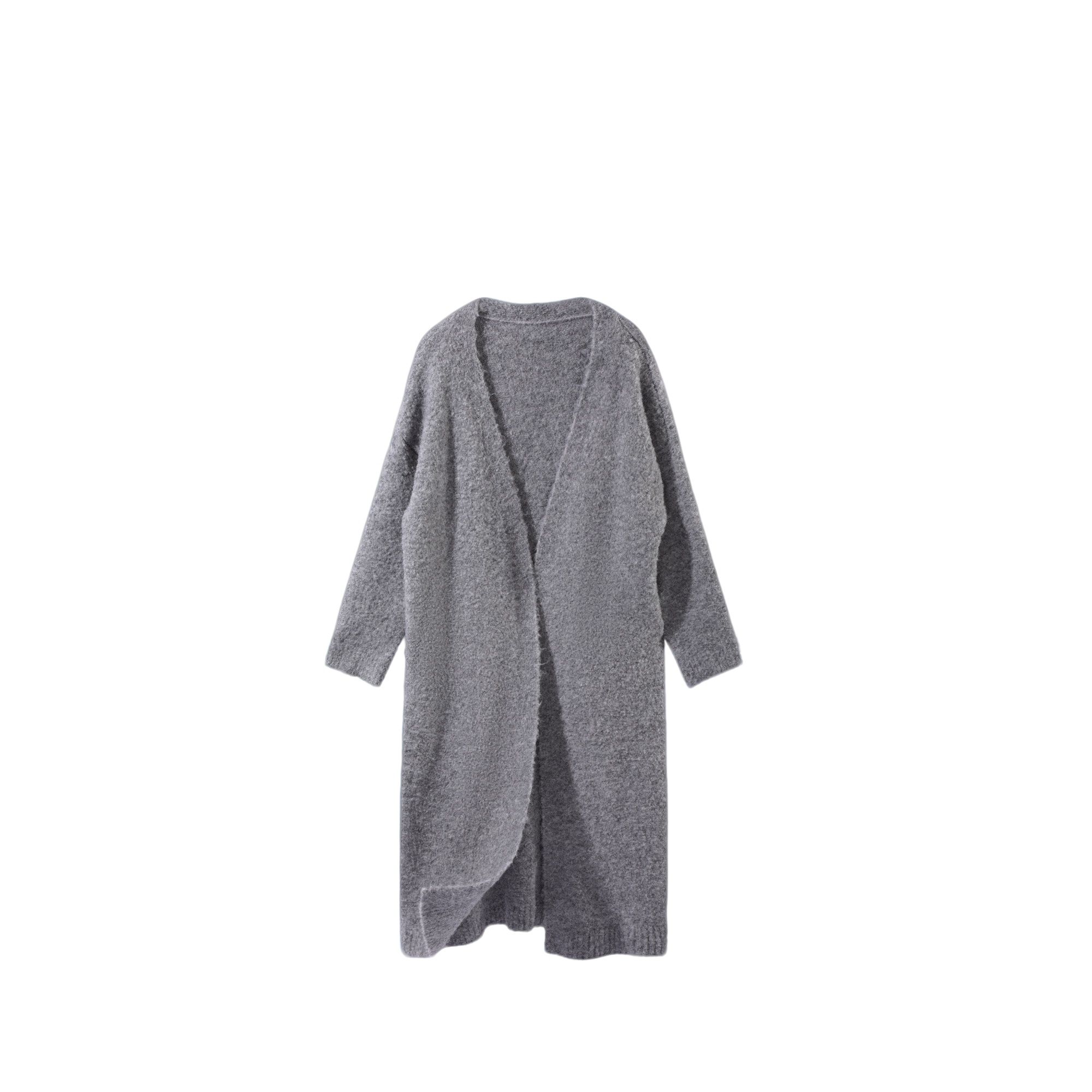 W7350009H 秋冬时尚百搭慵懒风纯欲舒适外套-0009