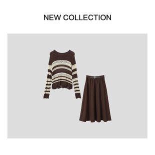 D1536022 秋季 套装 轻奢时尚 6022秋冬 新款