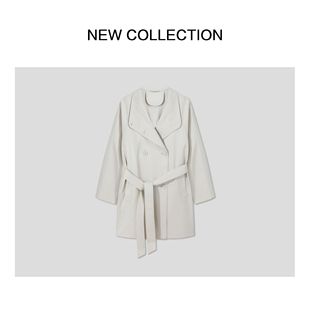 F5510005B休闲风中长款风衣