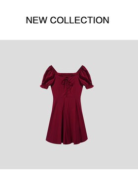 L3F2130X 夏季新品简约优雅连衣裙