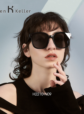 海伦凯勒正品新款太阳镜女高级感ins偏光墨镜防紫外线强光H2210