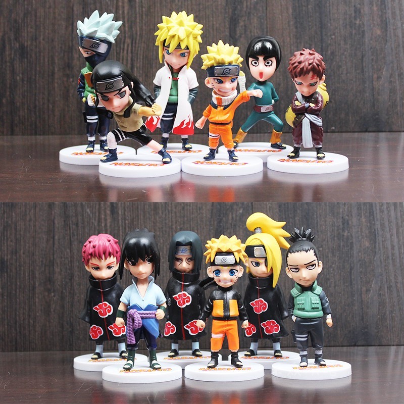 卡卡西手办公仔模型蛋糕装饰