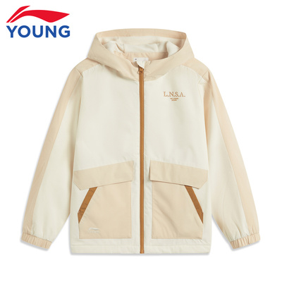 李宁女童商场同款三合一羽绒外套