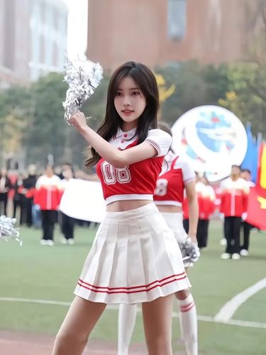 啦啦操服运动会服装打歌服啦啦队