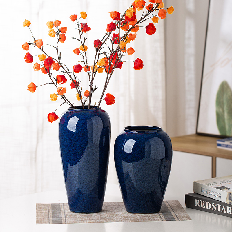 水培插花景德镇陶瓷花瓶高温耐用