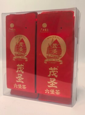 茂圣六堡茶广西特产小包装623105参香4袋*8g+617111槟榔香4袋*8g