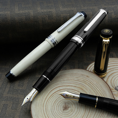 日本sailor写乐正品现货21K金2036大型平顶熊猫墨水钢笔