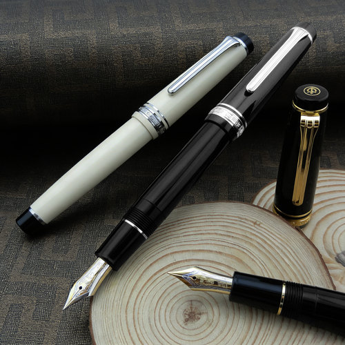 日本sailor写乐正品现货21K金2036大型平顶熊猫墨水钢笔