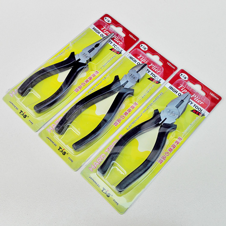 铁博士6寸(15cm)斜口钳/斜嘴钳/水口钳/尖嘴钳/钢丝钳/五金工具