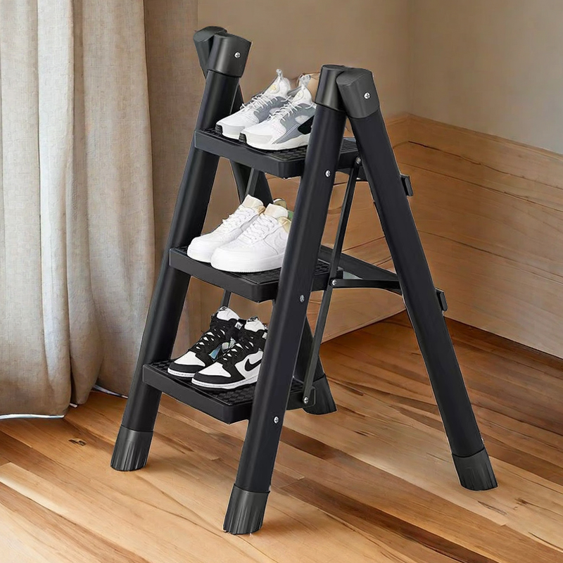 储冠三步铁单侧梯多功能