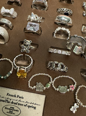 东大门福利孤品纯银戒指福利