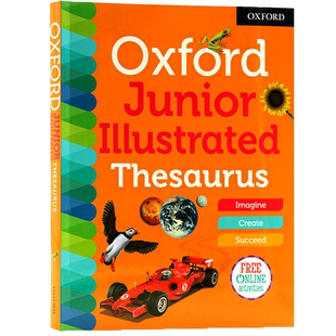 牛津初级英语同义词图解字典英文原版工具书 Oxford Junior Illustrated Thesaurus 牛津英国小学低年级英英词典辞典学习教材