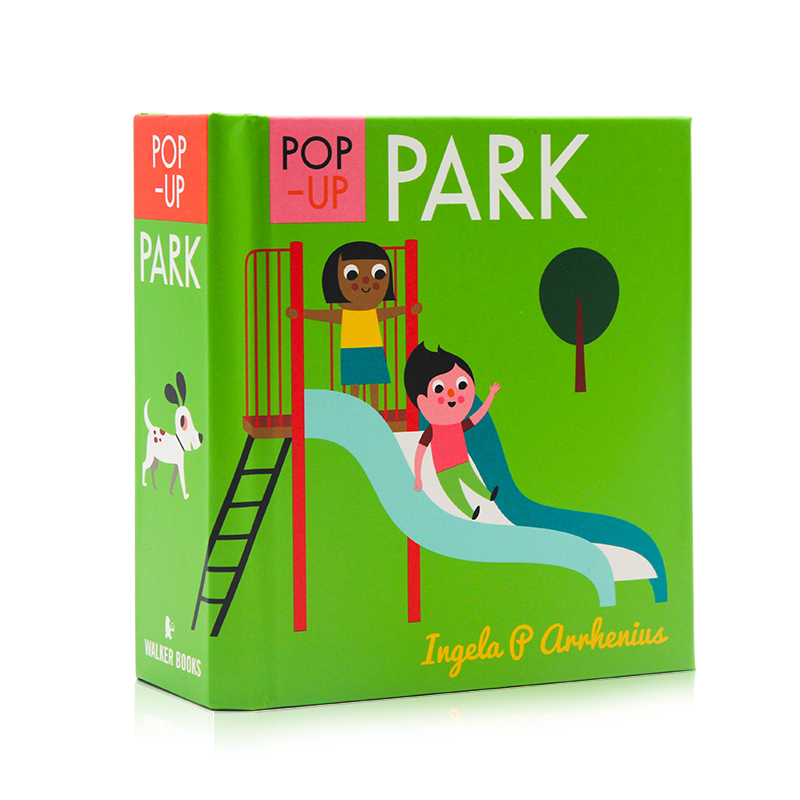 启蒙立体小书 公园 Pop-up Park  英文原版绘本 认知识物早教启蒙绘本 低幼英语启蒙学习 亲子互动游戏书 小开本精装