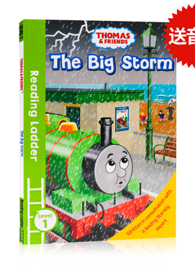 秒杀 托马斯和朋友们Thomas and Friends The big storm 英文原版托马斯分级阅读入门级Reading Ladder Level 1英语故事图画书绘本