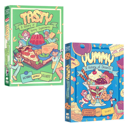 点心甜品美食英文原版绘本