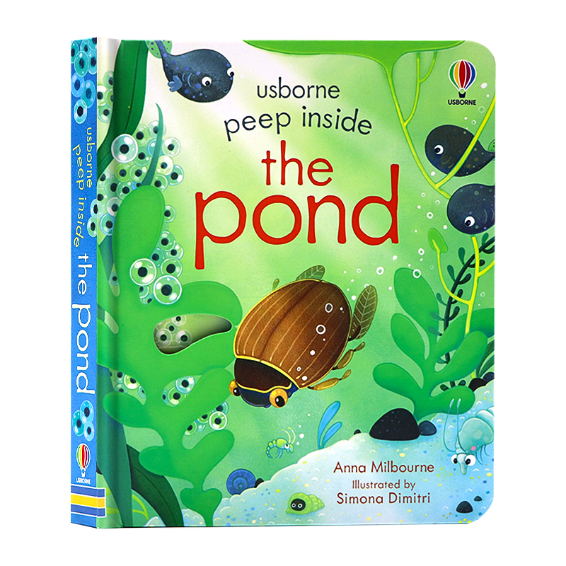 Usborne偷偷看里面系列池塘