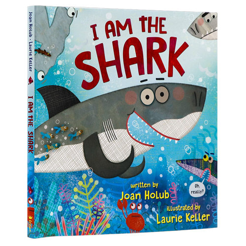 我是鲨鱼绘本图画故事书