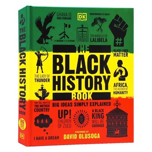 DK黑人历史百科英文原版 The Black History Book: Big Ideas Simply Explained人类的思想百科系列科普百科全书全彩图解精装大开