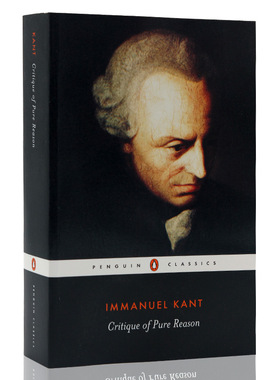 纯粹理性批判哲学 英文原版 Critique of Pure Reason 人的认识的形式和范畴伊 曼努尔康德 康德哲学巨著三部曲系列