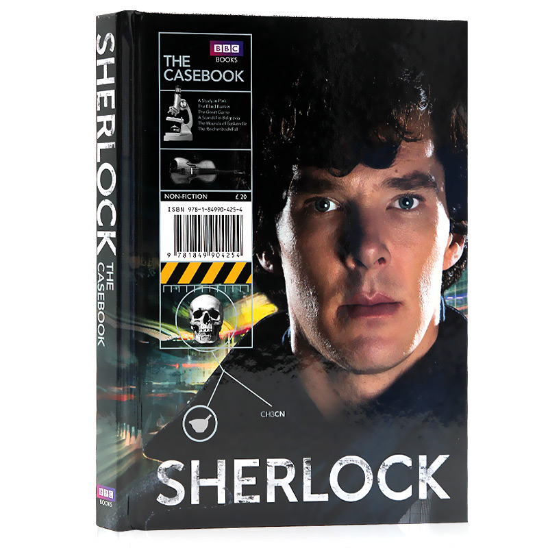 神探夏洛克 福尔摩斯 英文原版 BBC Sherlock the Casebook 周边同期电视剧 电影热销小说 悬疑案小说 BBC 夏洛克 官方指南