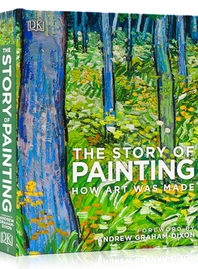 DK百科绘画的故事英文原版 The Story of Painting How art was made 如何创造艺术绘画发展图解图鉴百科精装进口图书儿童课外书籍